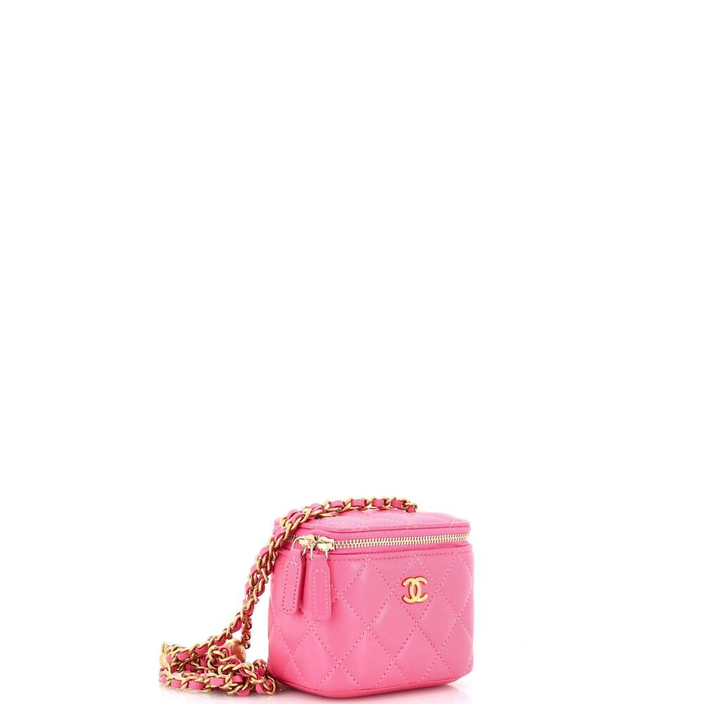 Chanel Pearl Crush Vanity Case With #241960C37B - Picture 2 of 6